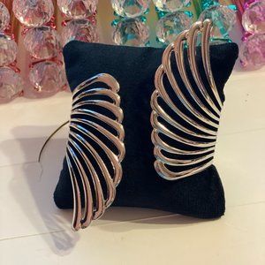 Iris Jewelry Silver Angel Wings Cuff